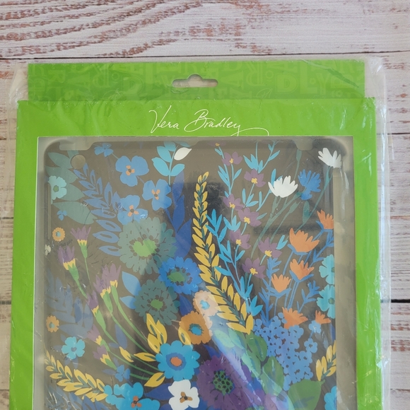 VERA BRADLEY Midnight Blues Floral Snap On Case For iPad 2 & 3 One Size - Picture 3 of 11